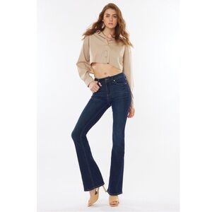 KanCan High Rise Gentle Dark Wash Bootcut Jeans
